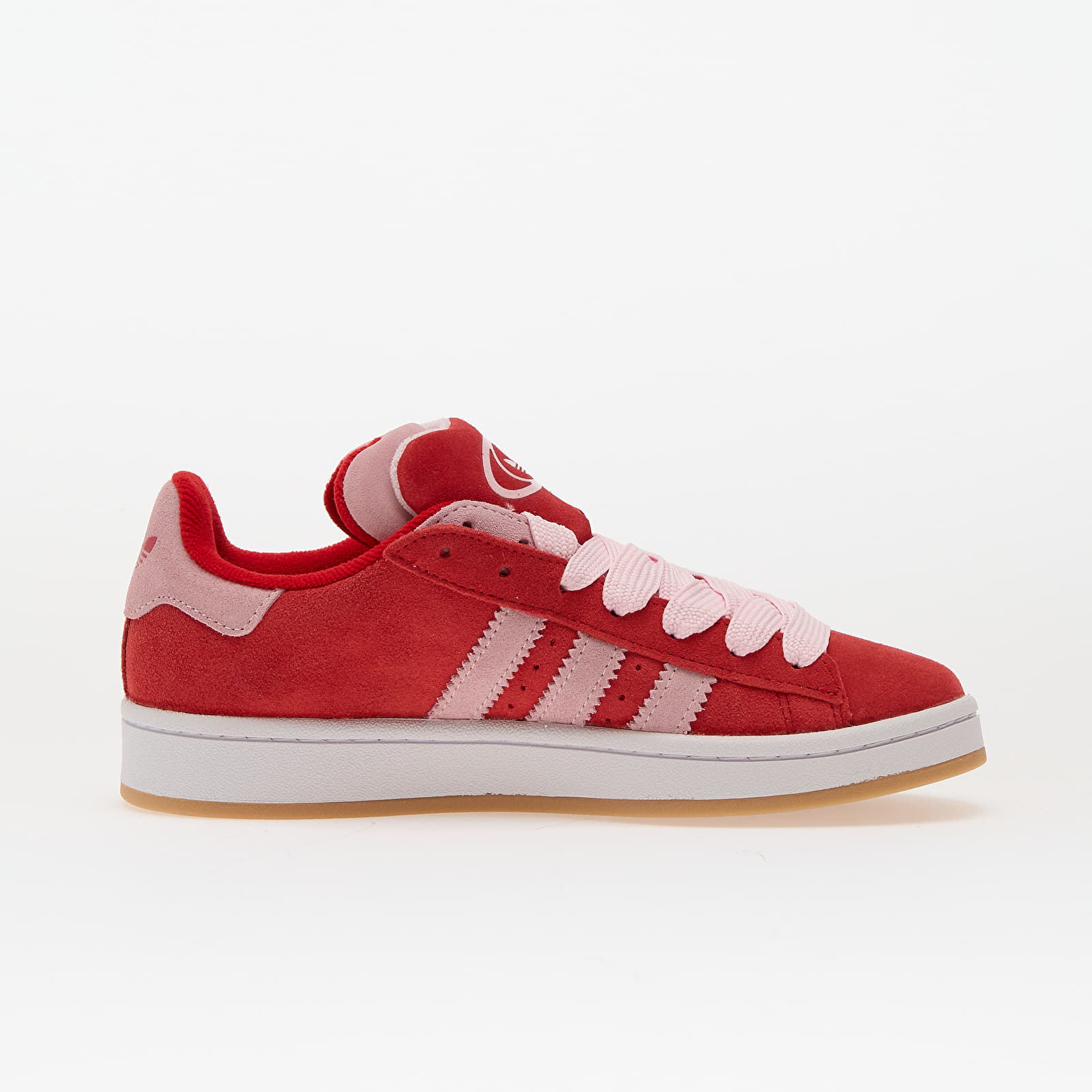 Women's shoes adidas Campus 00s Double W Better Scarlet/ Clear Pink/ Ftw White