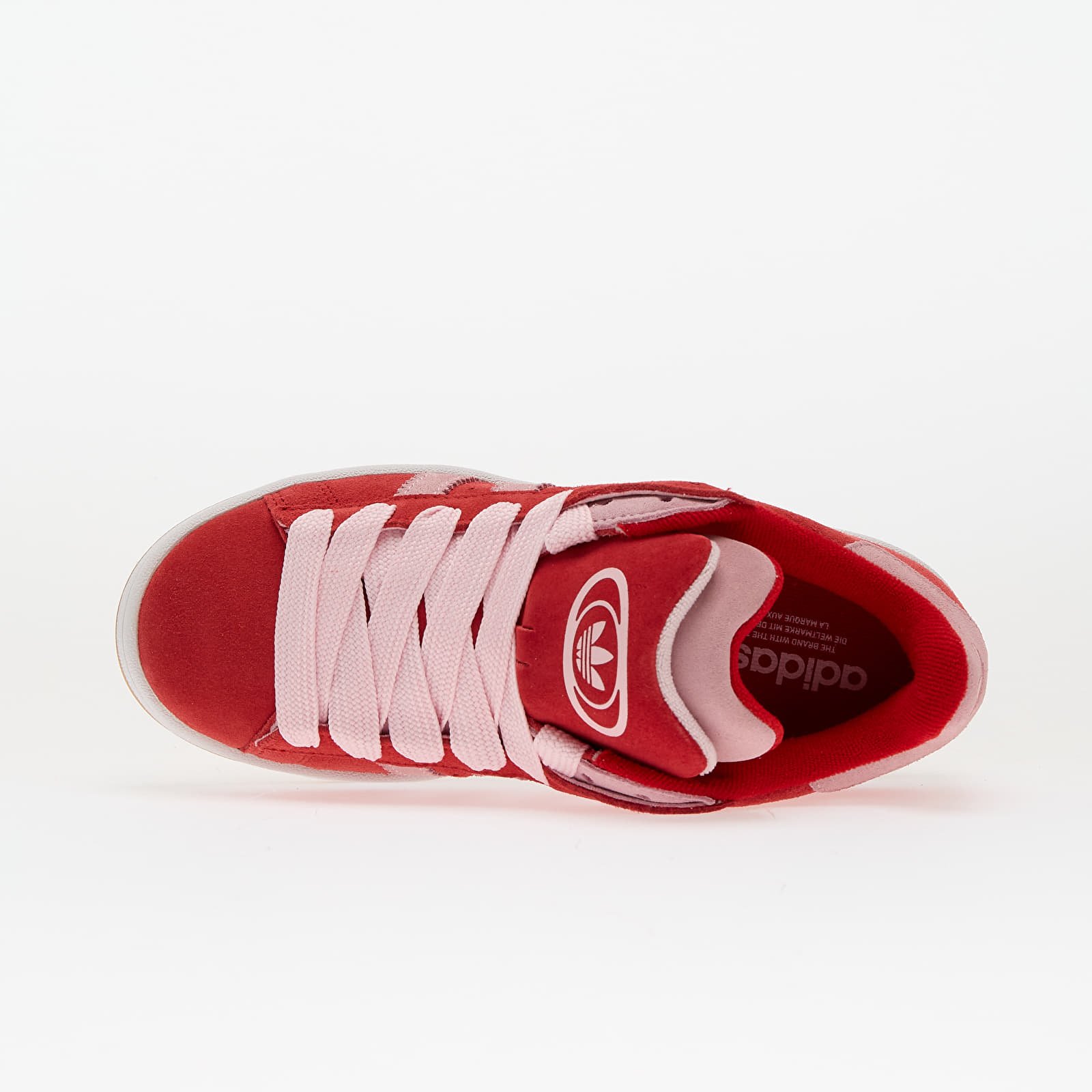Women's shoes adidas Campus 00s Double W Better Scarlet/ Clear Pink/ Ftw White