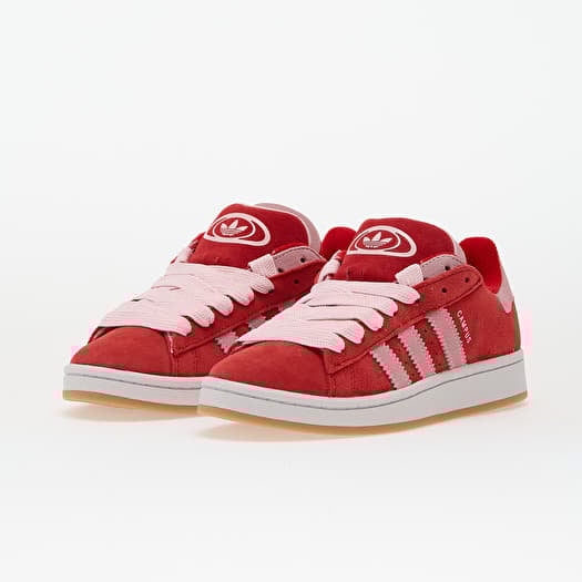 Campus Red And Pink Adidas Trainers Women's Shoes Adidas Campus