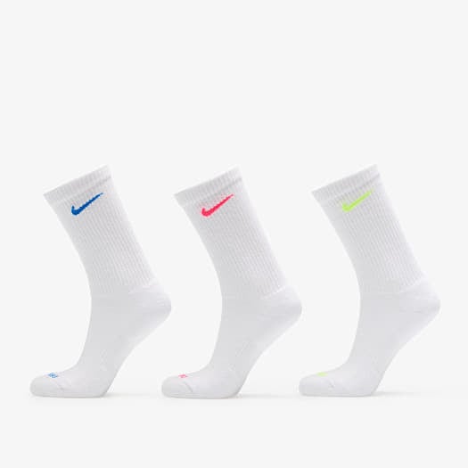 Nike Everyday Plus Cushioned Training Crew Socks 3-Pack Multi-Color