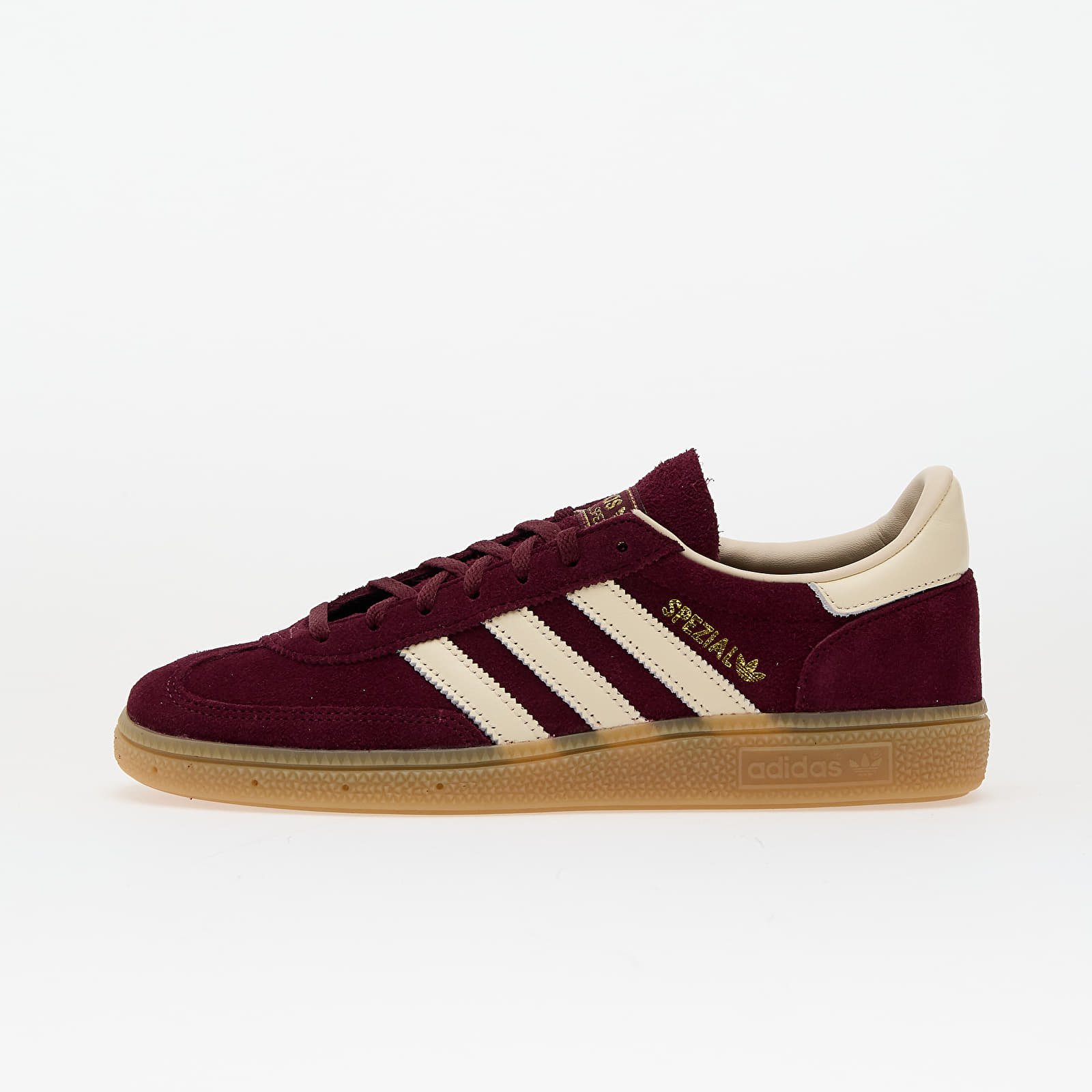 Damen Sneaker und Schuhe adidas Handball Spezial W Maroon/ Crew White/ Gold Metallic