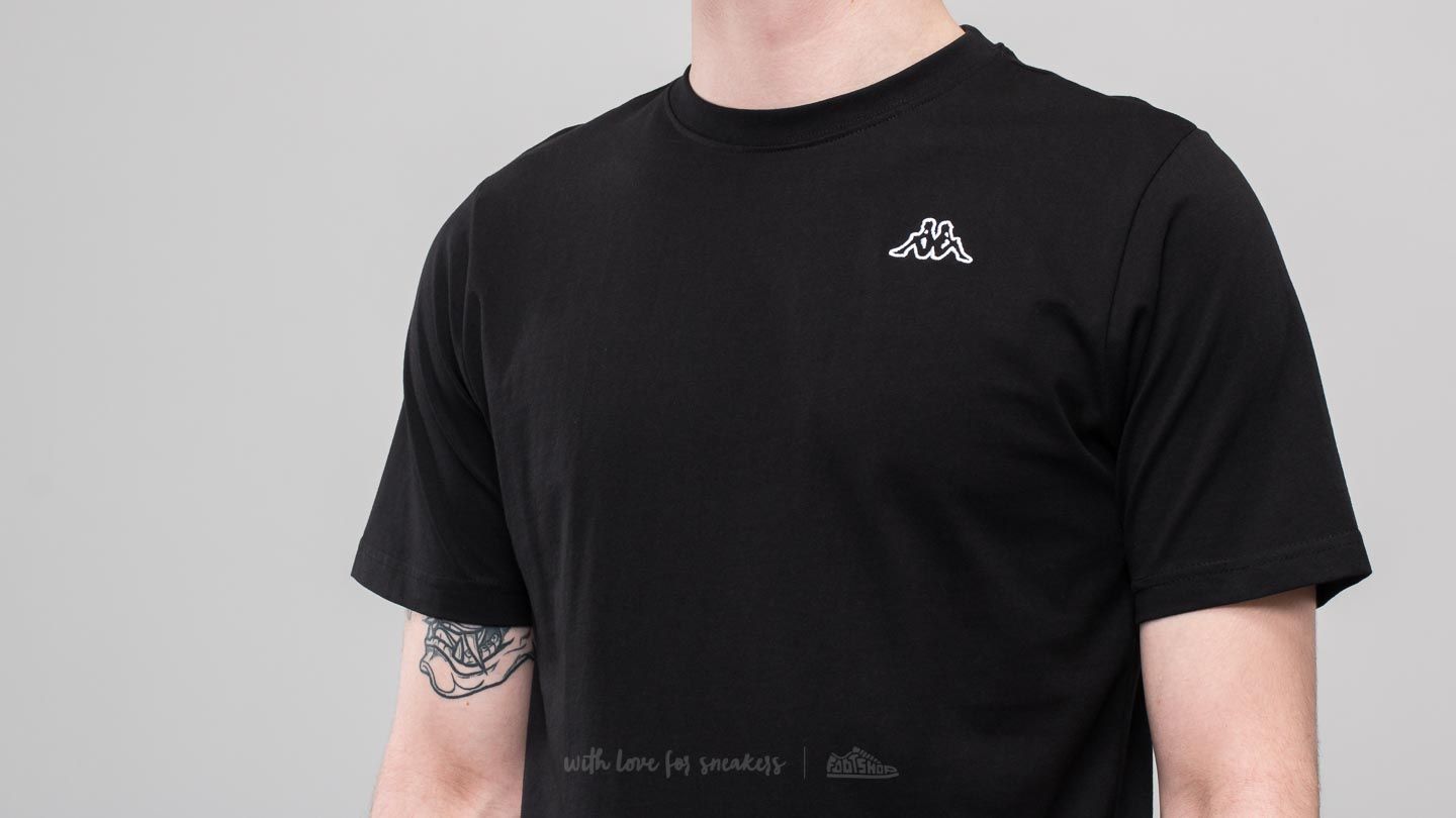 Pólók Kappa Basic Cafers Tee Black