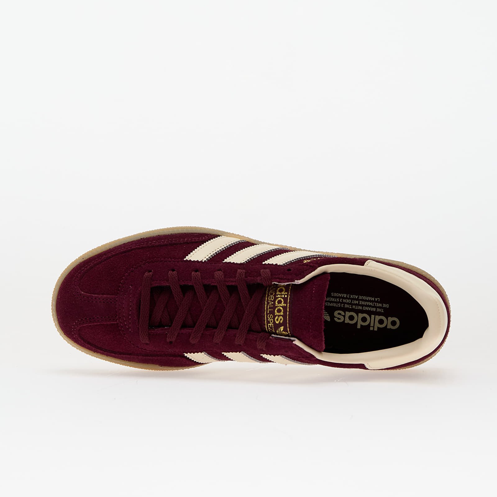 Damen Sneaker und Schuhe adidas Handball Spezial W Maroon/ Crew White/ Gold Metallic