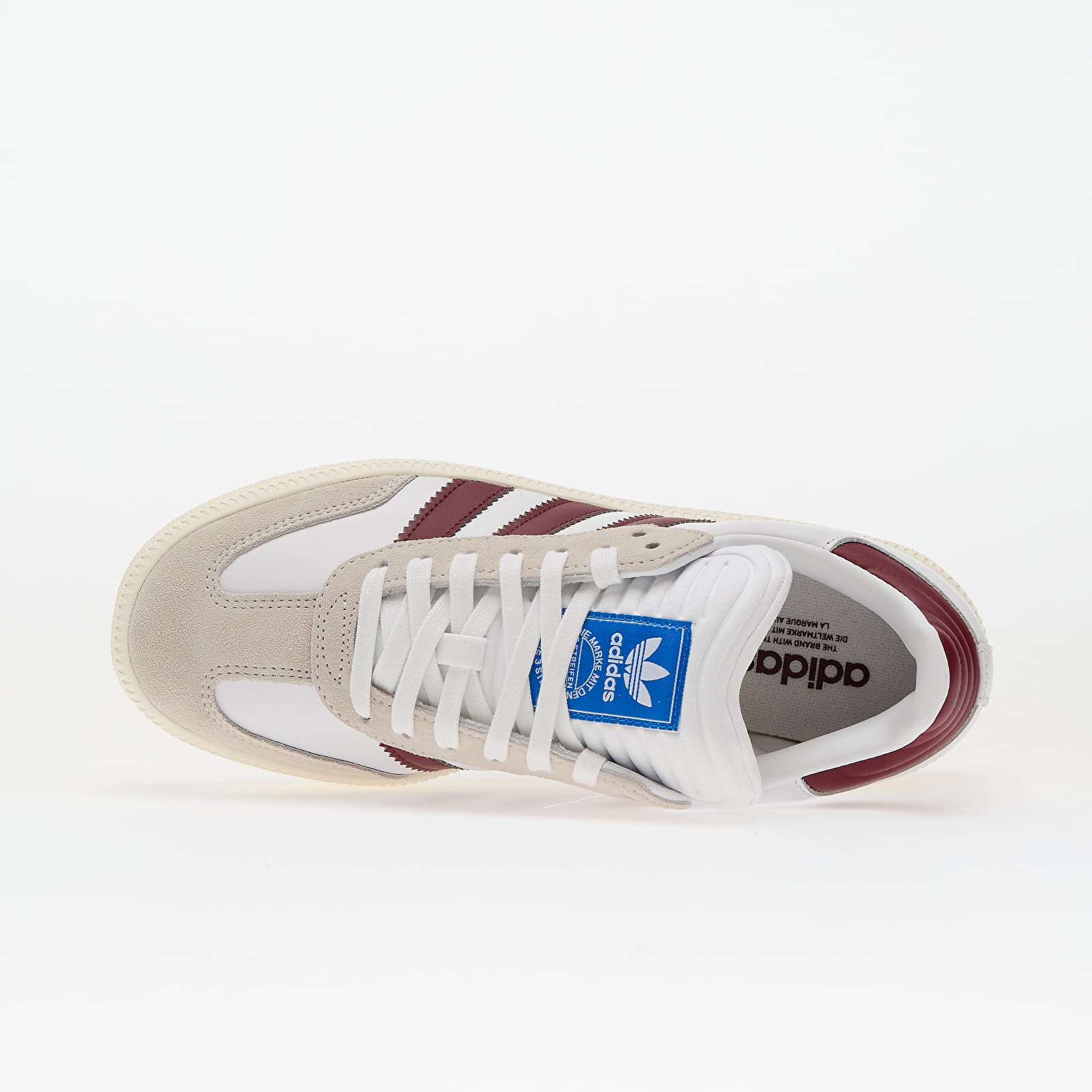 Férfi cipők adidas Samba Xlg Ftw White/ Shadow Red/ Off White