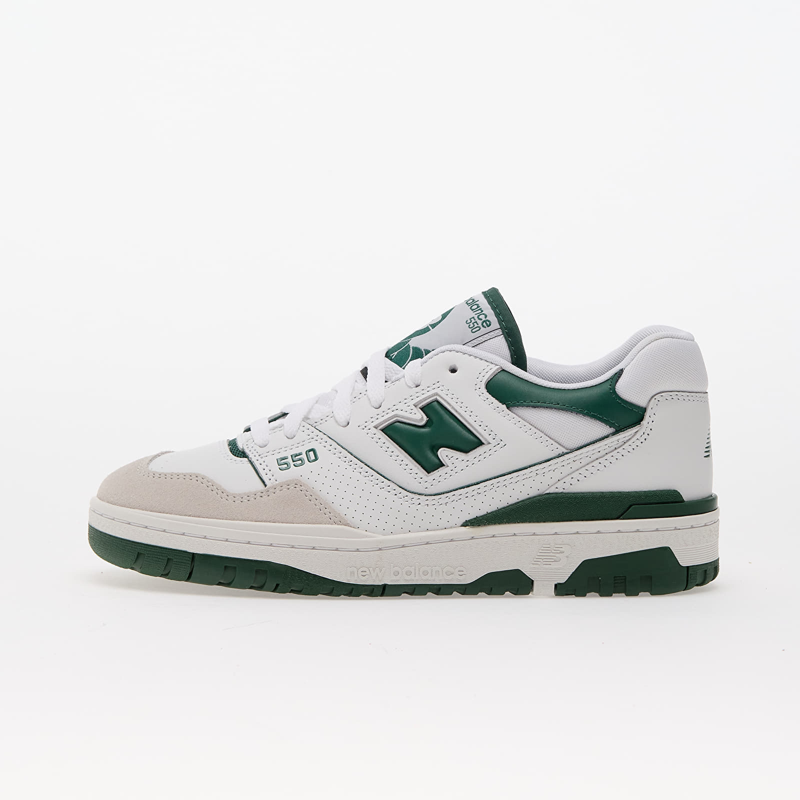 Levně Tenisky New Balance 550 White/ Green/ Grey