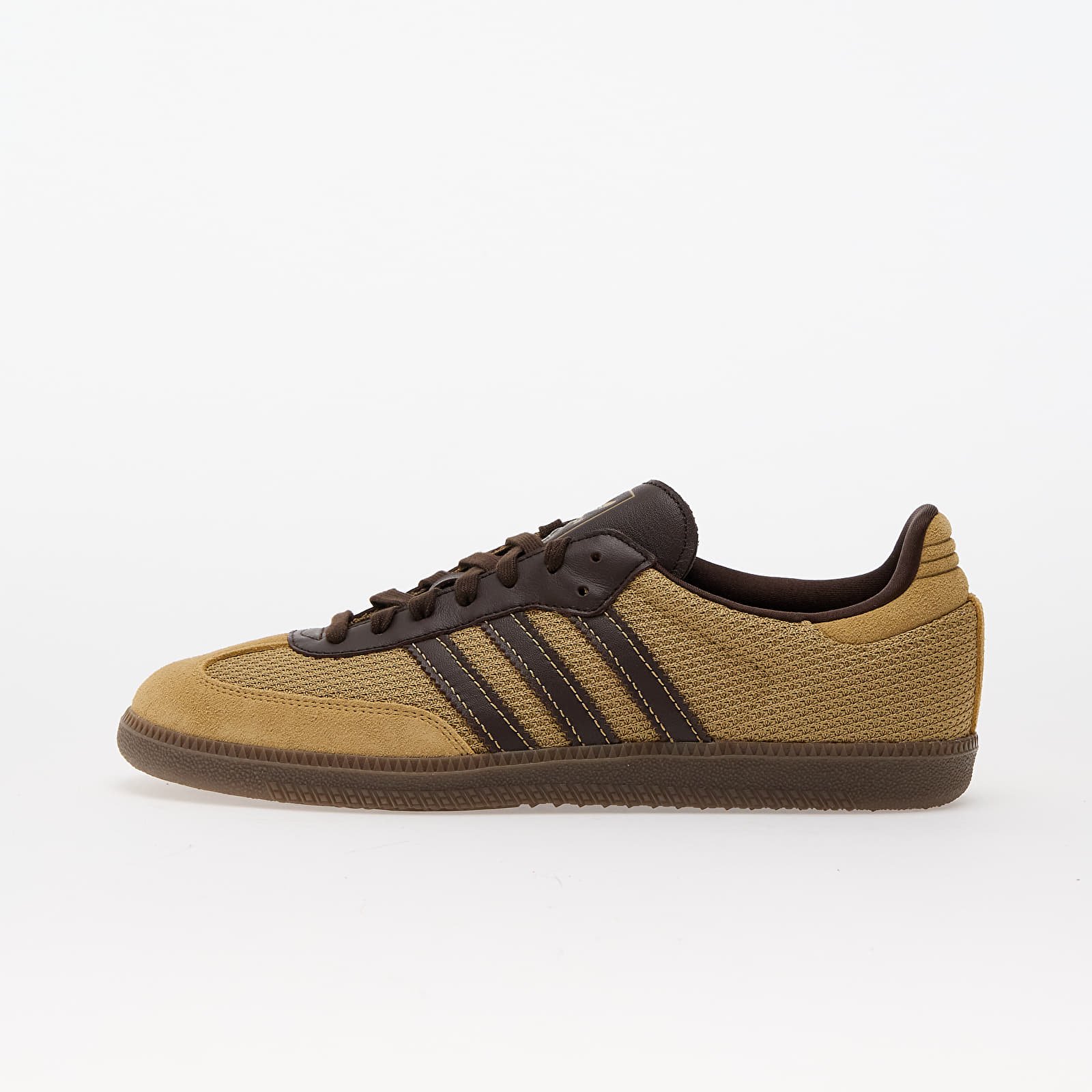 Men's shoes adidas Samba OG Golden Beige/ Dark Brown/ Gum5