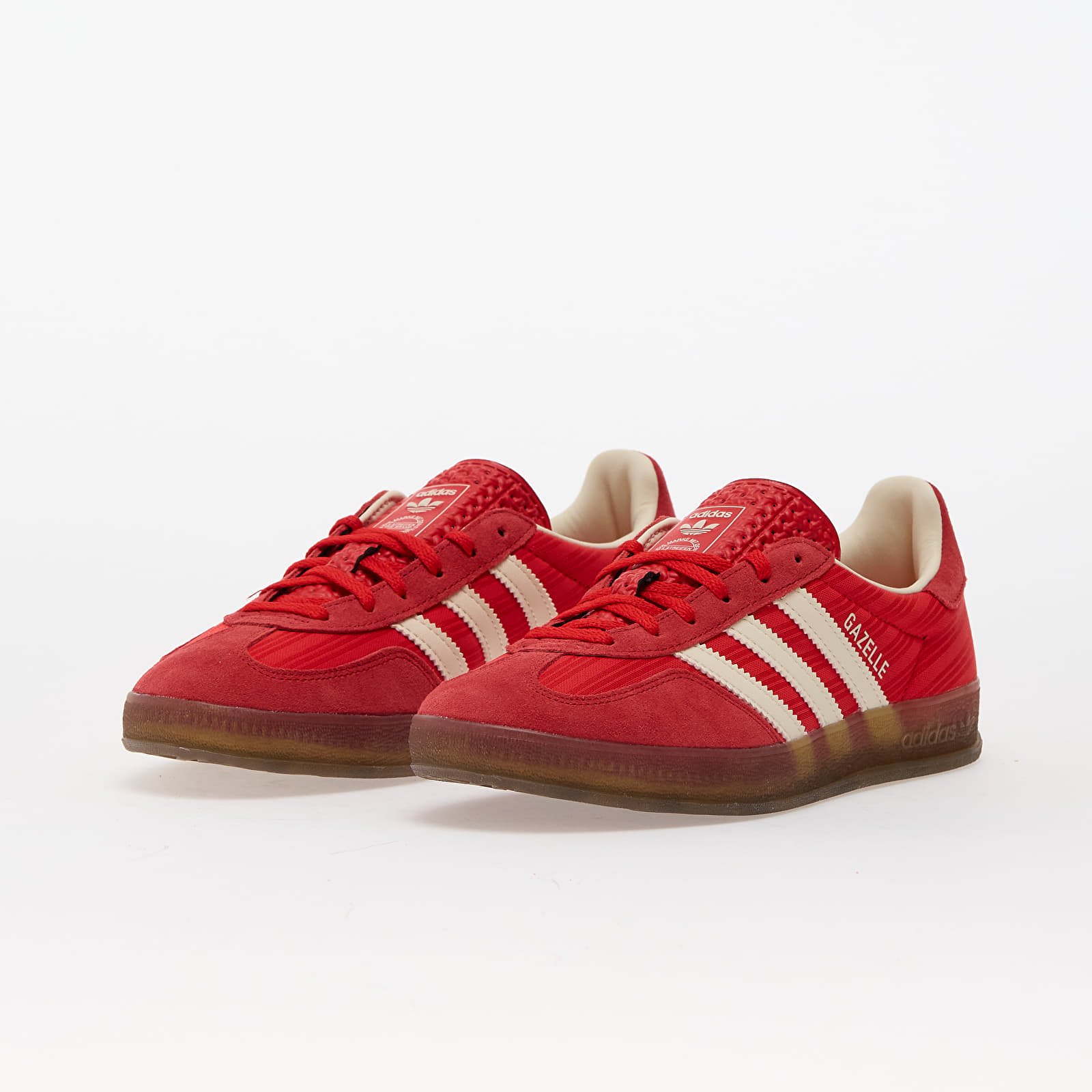 Women's shoes adidas Gazelle Indoor W Red/ Better Scarlet/ Crew White