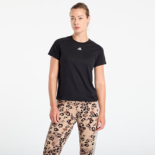 adidas AEROREADY Train Essentials Minimal Branding Crewneck TeeBlack