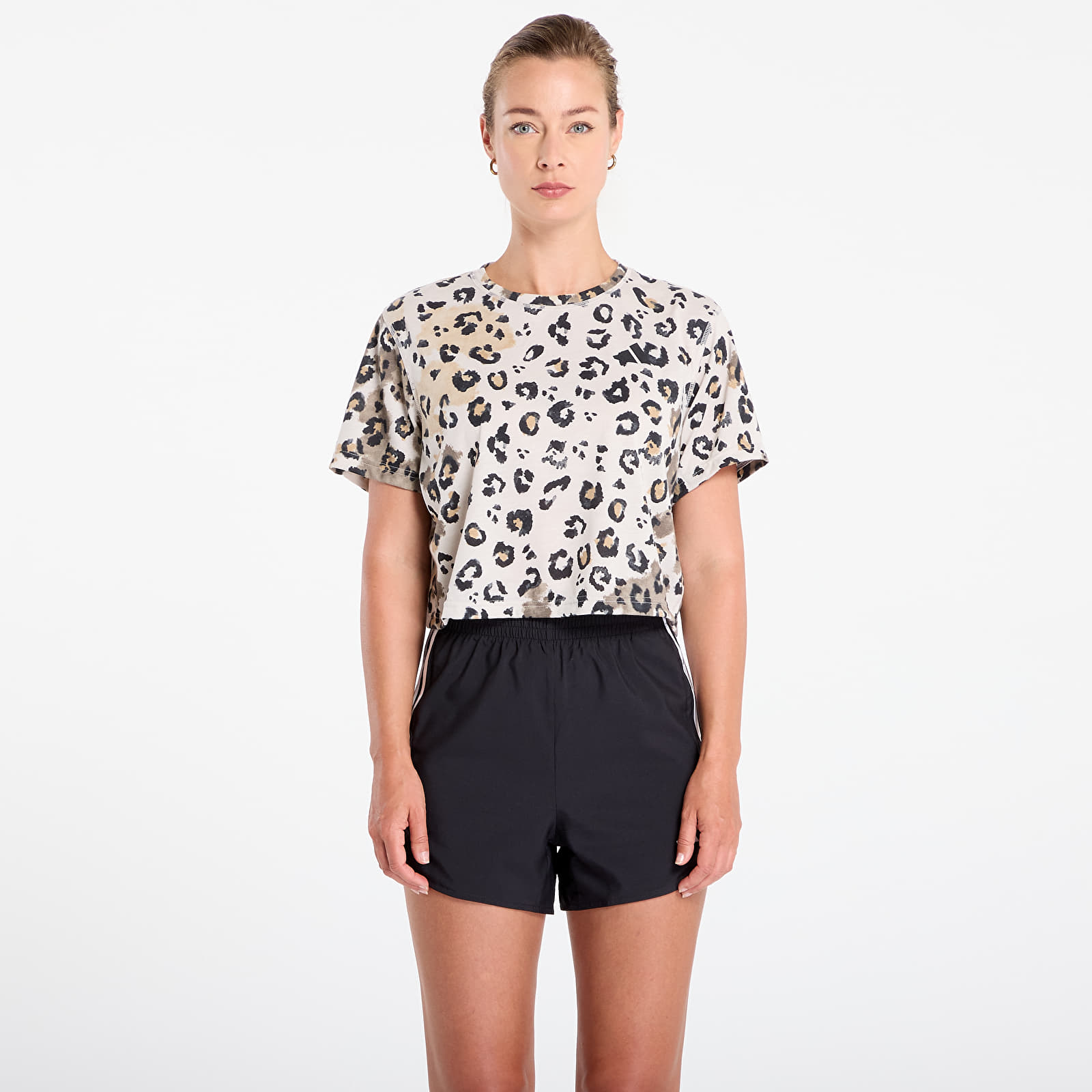 Ženske majice kratkih rukava adidas Workout Essentials T-Shirt Print Wonder Alumina/ Print