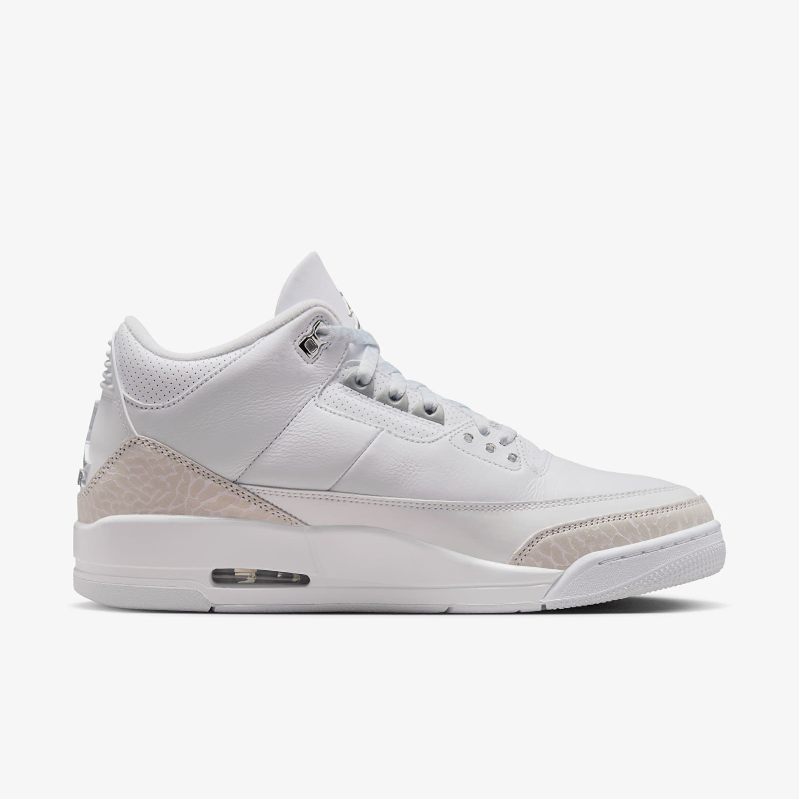 Moški čevlji Air Jordan 3 Retro "Pure Money" CT8532-111 White/ Metallic Silver-White