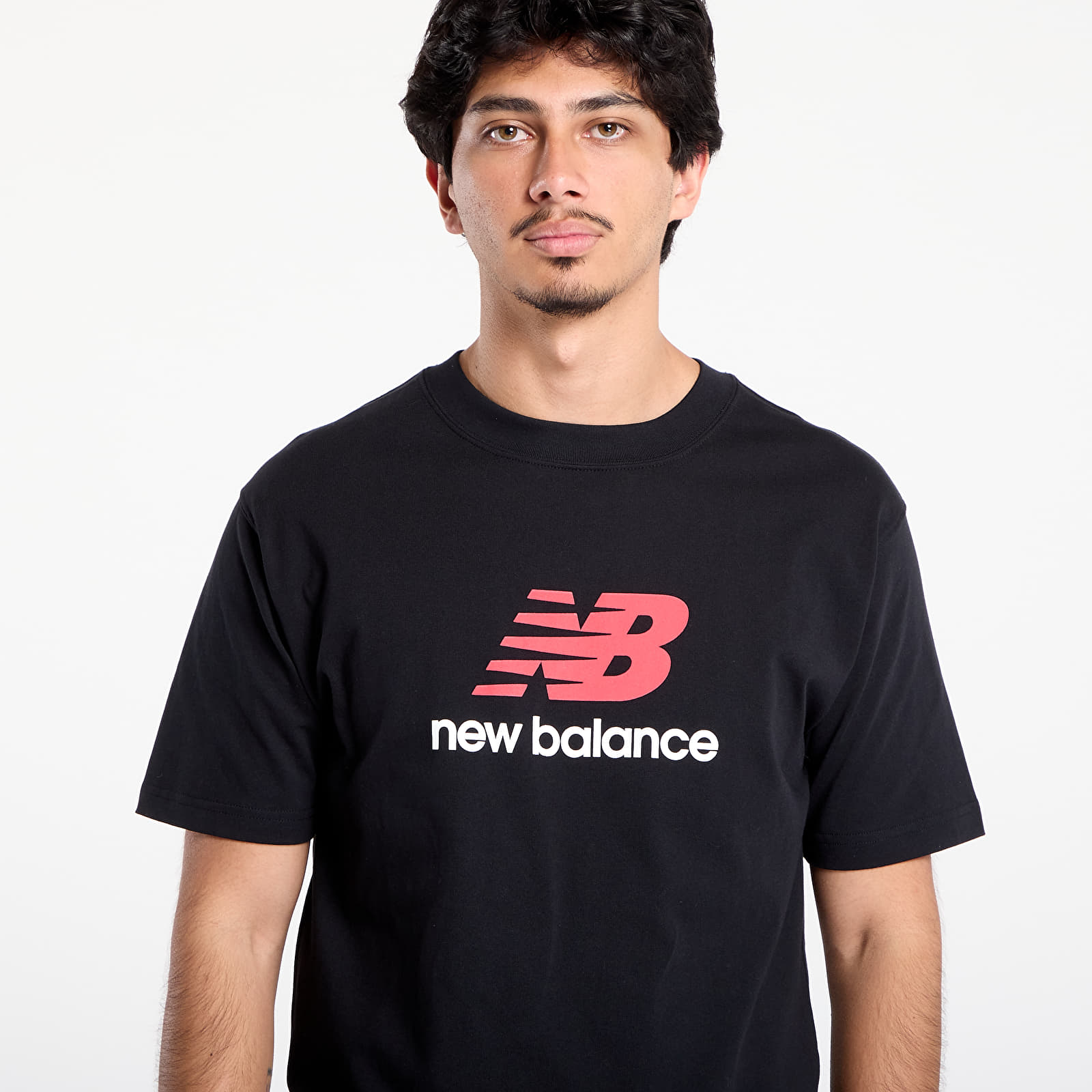 T-Shirts New Balance Athletics Logo T-Shirt Black