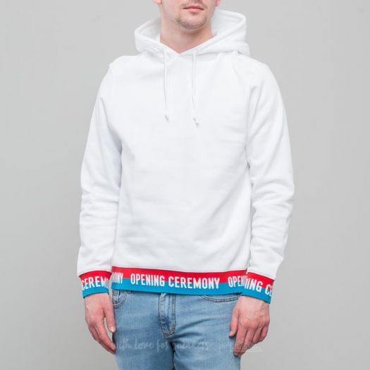 Opening ceremony elastic logo hoodie online