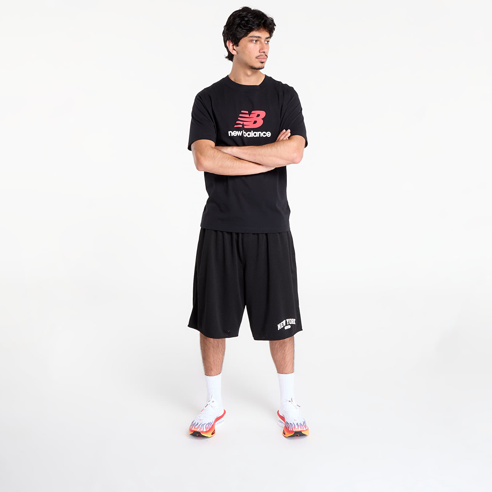 T-Shirts New Balance Athletics Logo T-Shirt Black