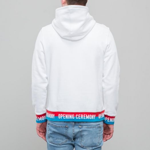 Opening ceremony best sale elastic logo hoodie