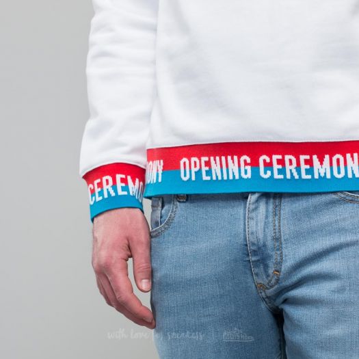 Opening ceremony hotsell elastic logo hoodie