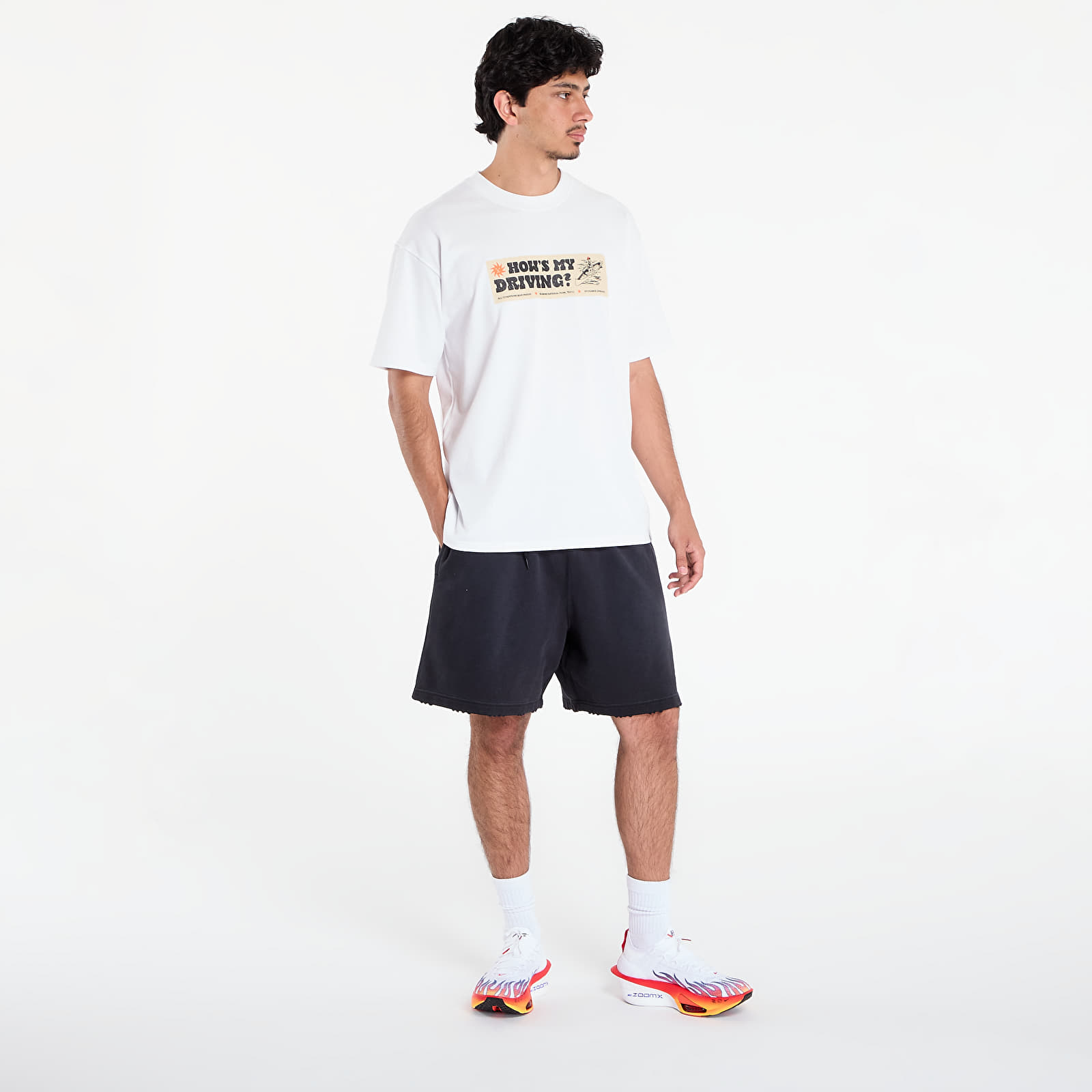 T-Shirts Nike M ACG Tee Oc Canoe Sticker Summit White