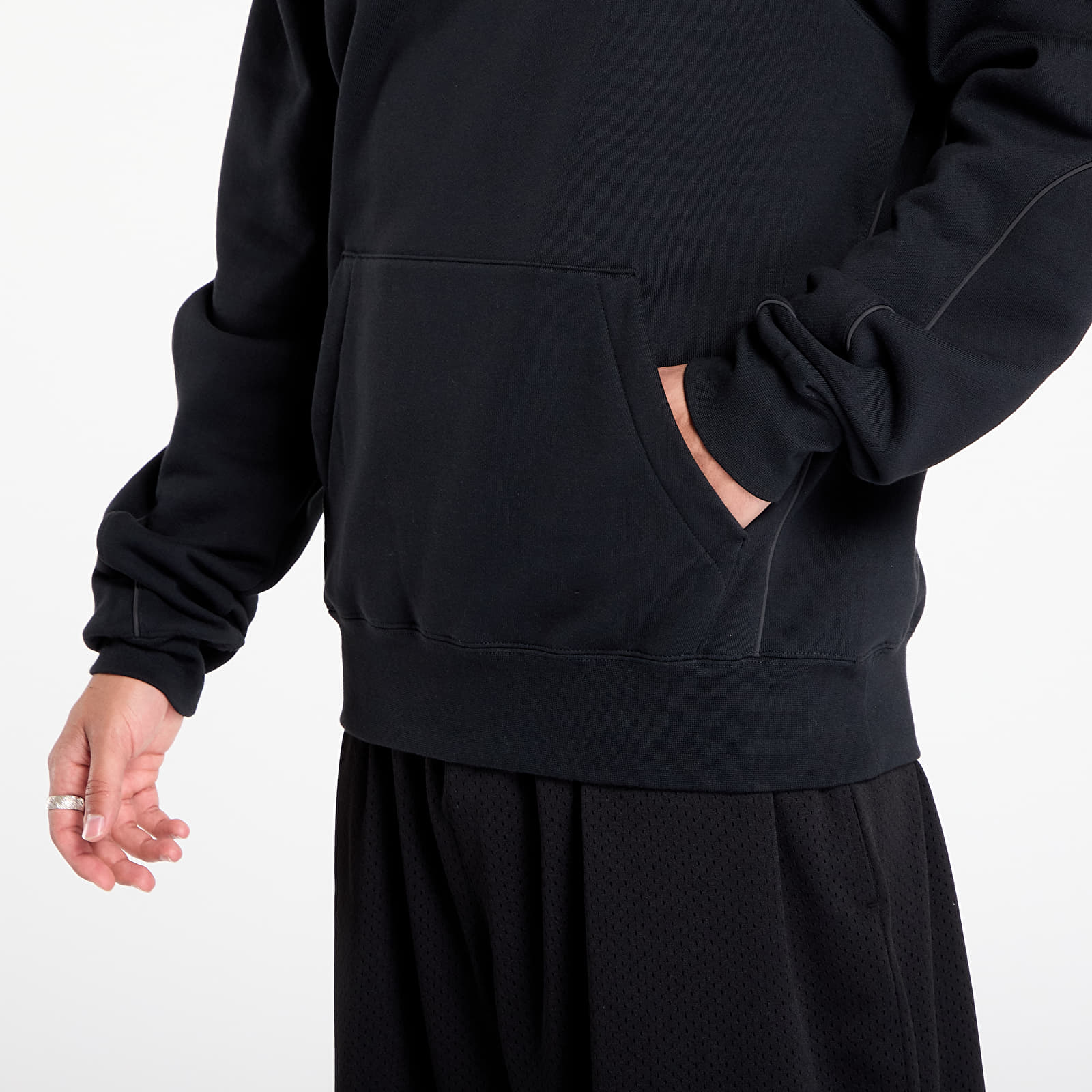 Sweatjacken und Sweatshirts Nike x NOCTA Men's Fleece Hoodie Black/ White