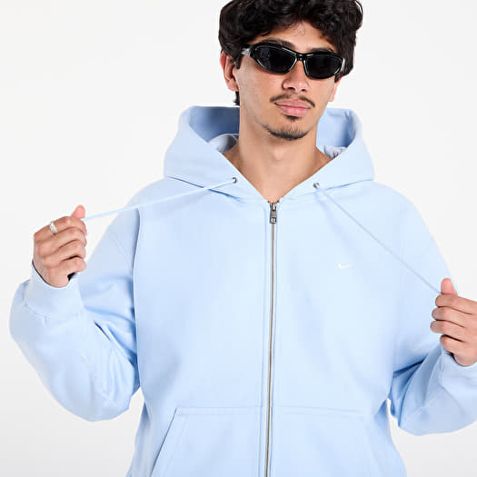 celestine blue nike hoodie