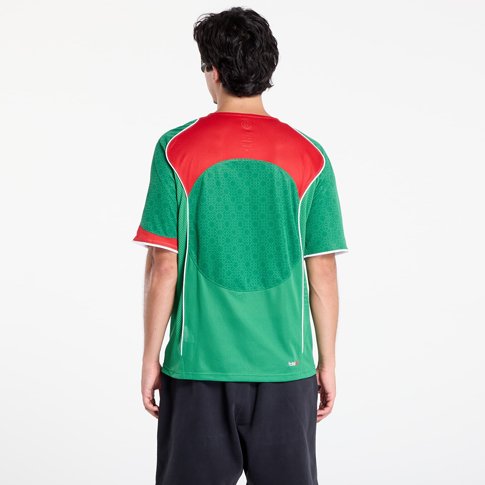Trikots Nike Total 90 Men's Dri-FIT Soccer Jersey Classic Green/ Sport Red/ White/ White