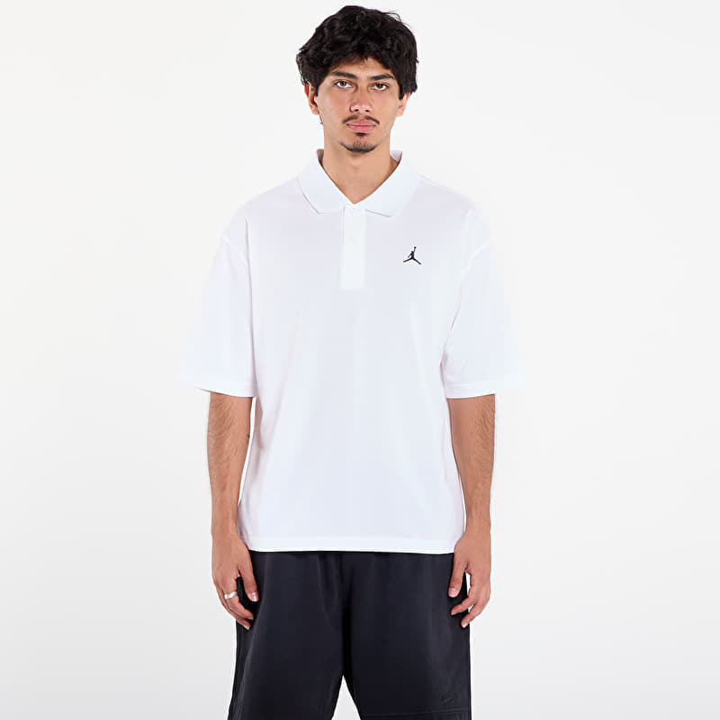 Футболка Jordan Brooklyn Men's Polo White/ Black