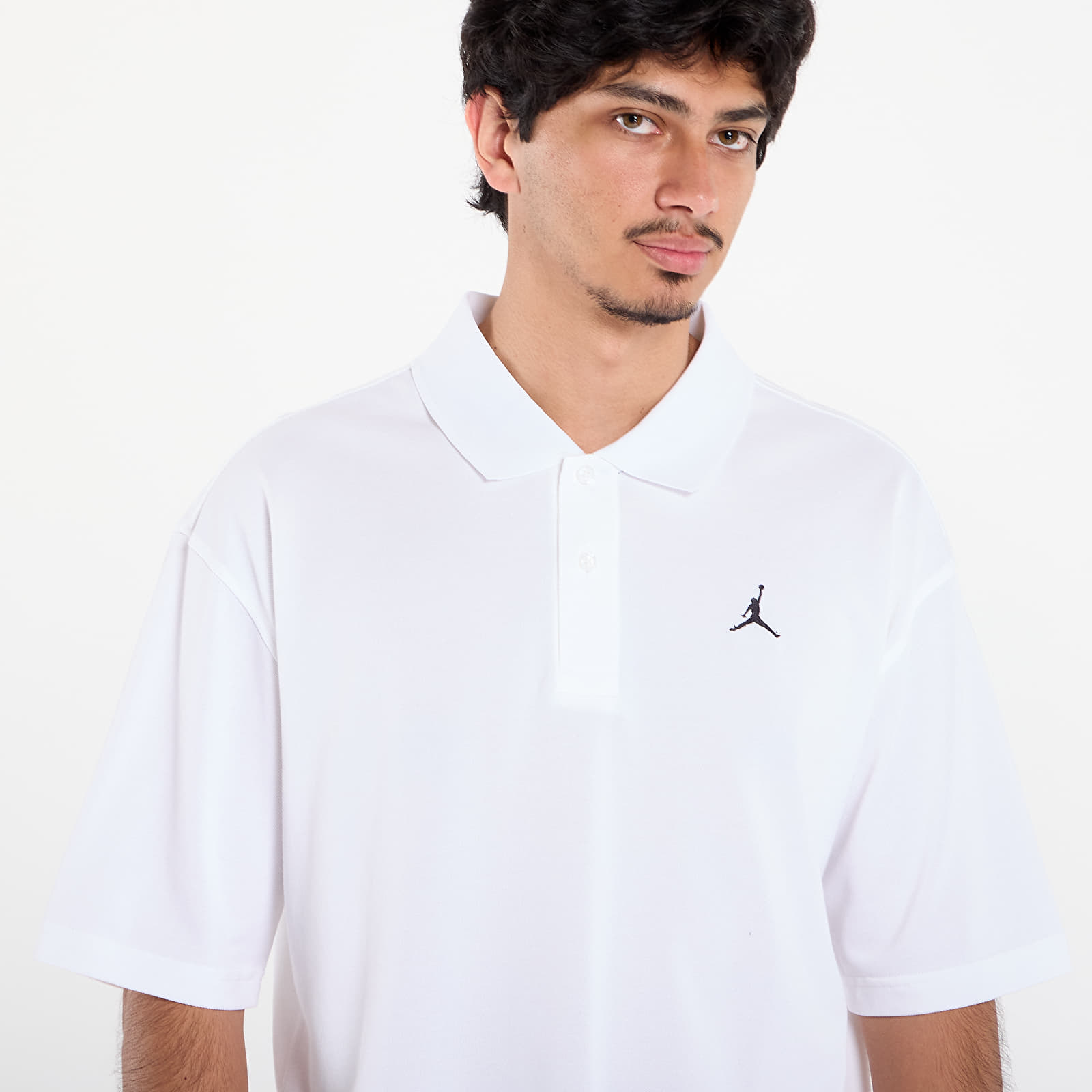 T-Shirts Jordan Brooklyn Men's Polo White/ Black