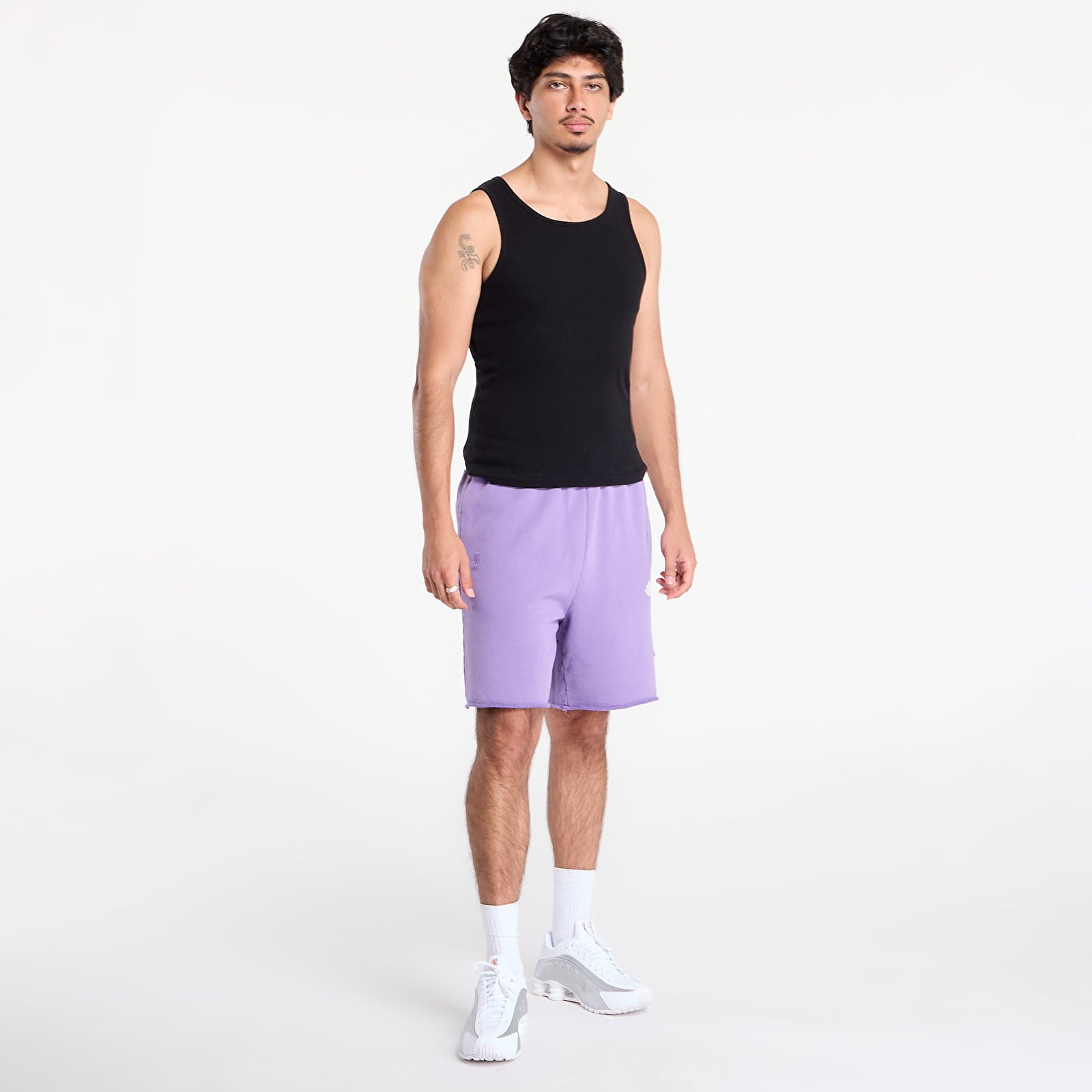 Kurzhosen Air Jordan Rare Air Men's French Terry Shorts Purple Earth/ Sail