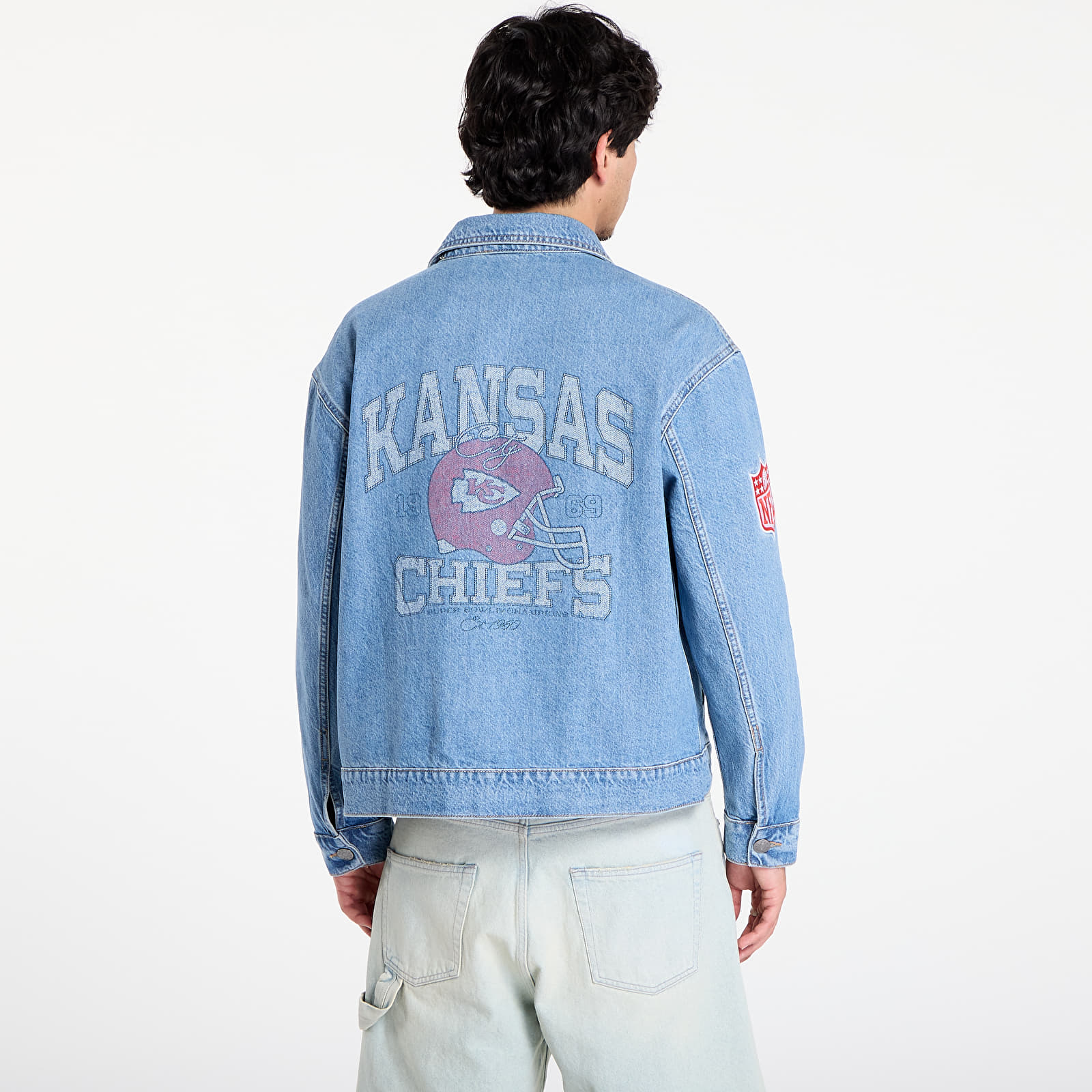 Herrenjacken New Era Kansas City Chiefs Denim Jacket UNISEX Rdm