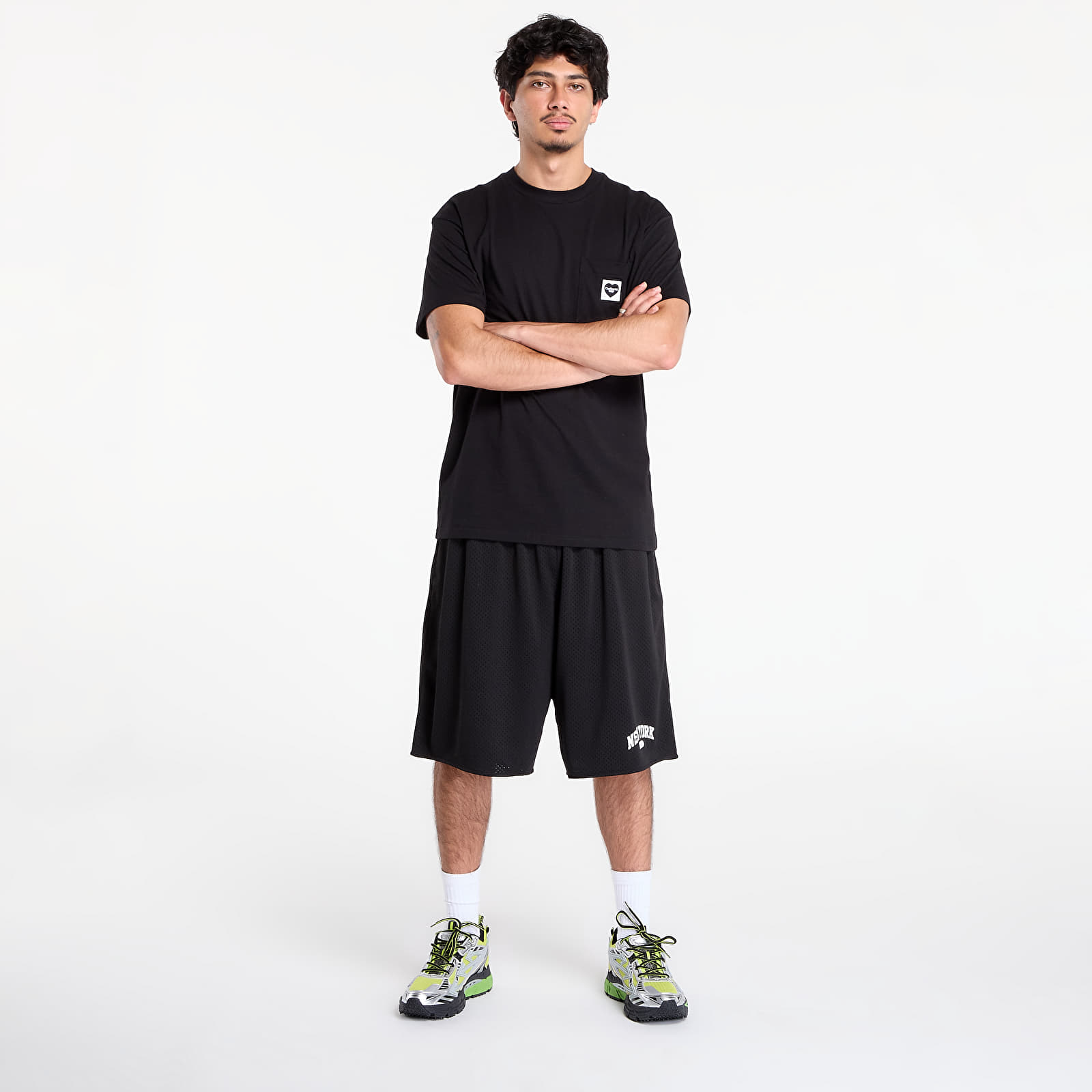 T-shirts til mænd Carhartt WIP S/S Pocket Heart T-Shirt Black