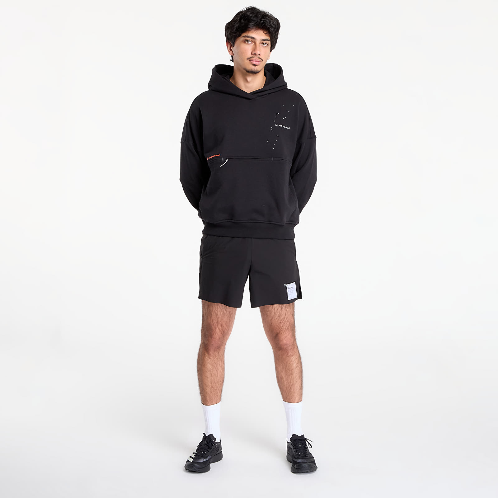 Mikiny adidas Adi365 x Hermanos Koumori Running Hoodie UNISEX Black