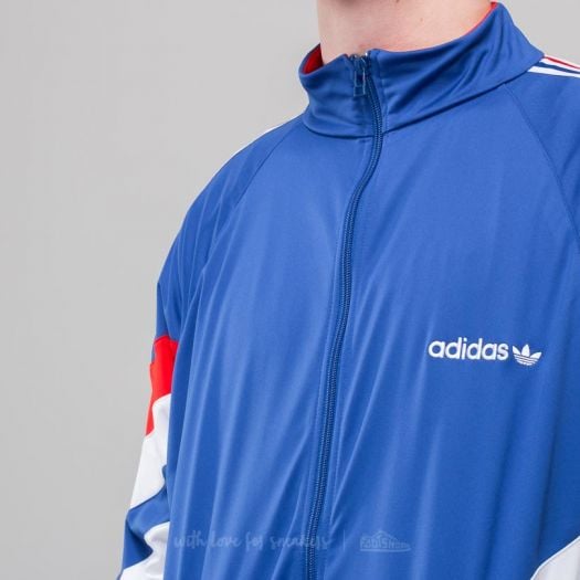 Hoodies and sweatshirts adidas Aloxe Track Top Bold Blue White Footshop