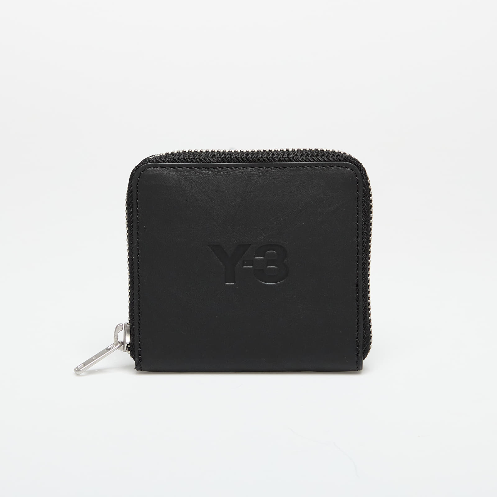 Geldbörsen Y-3 Crinkle Leather Wallet Black