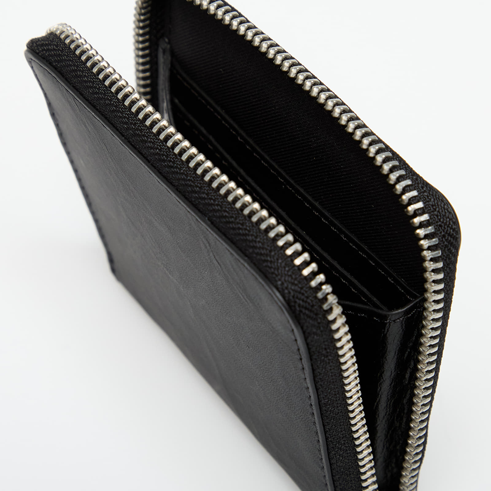 Geldbörsen Y-3 Crinkle Leather Wallet Black
