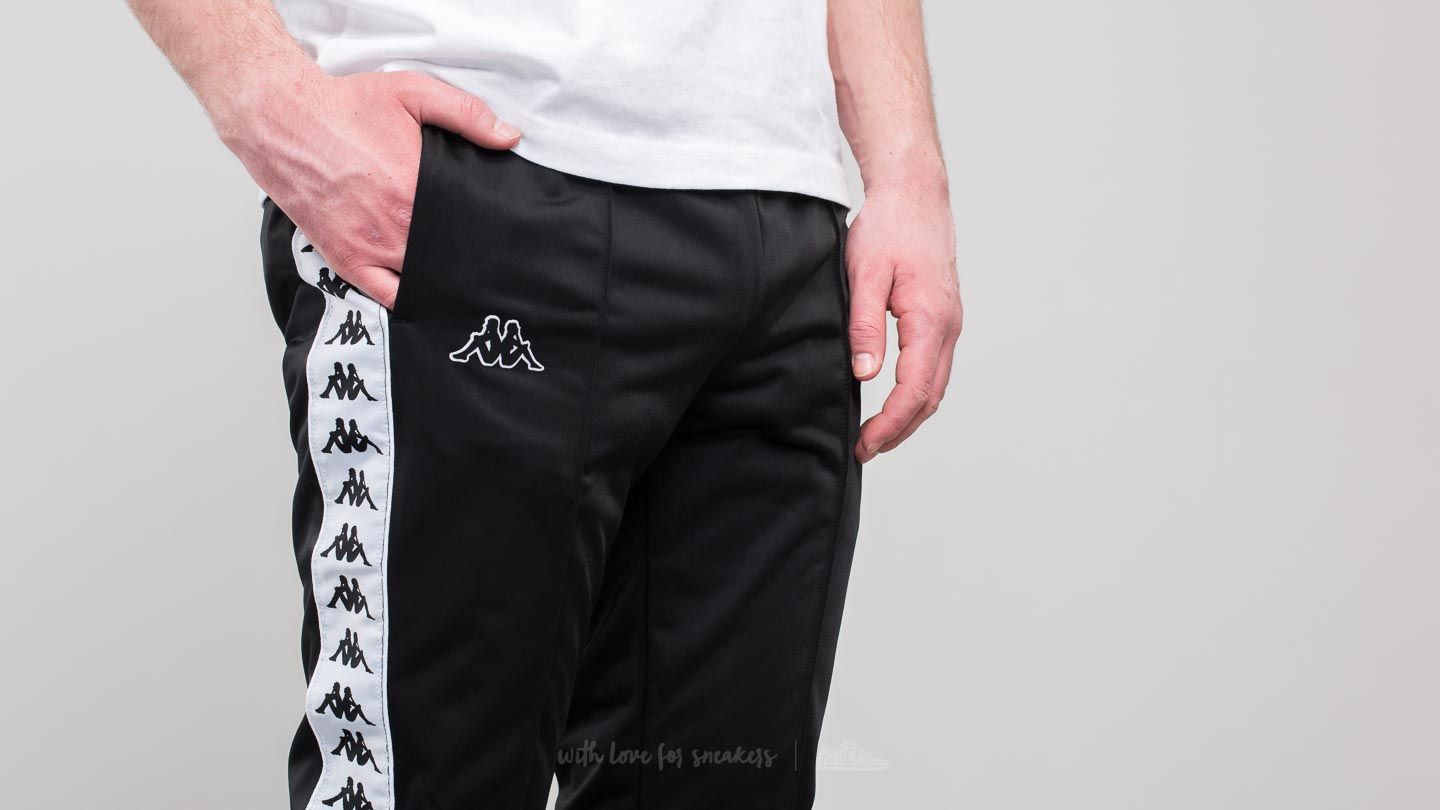 Pantaloni și blugi Kappa Sport Trousers Black-White
