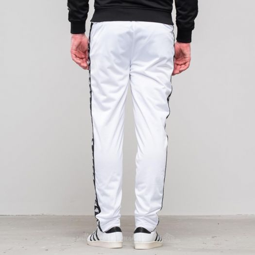 Kappa white discount track pants