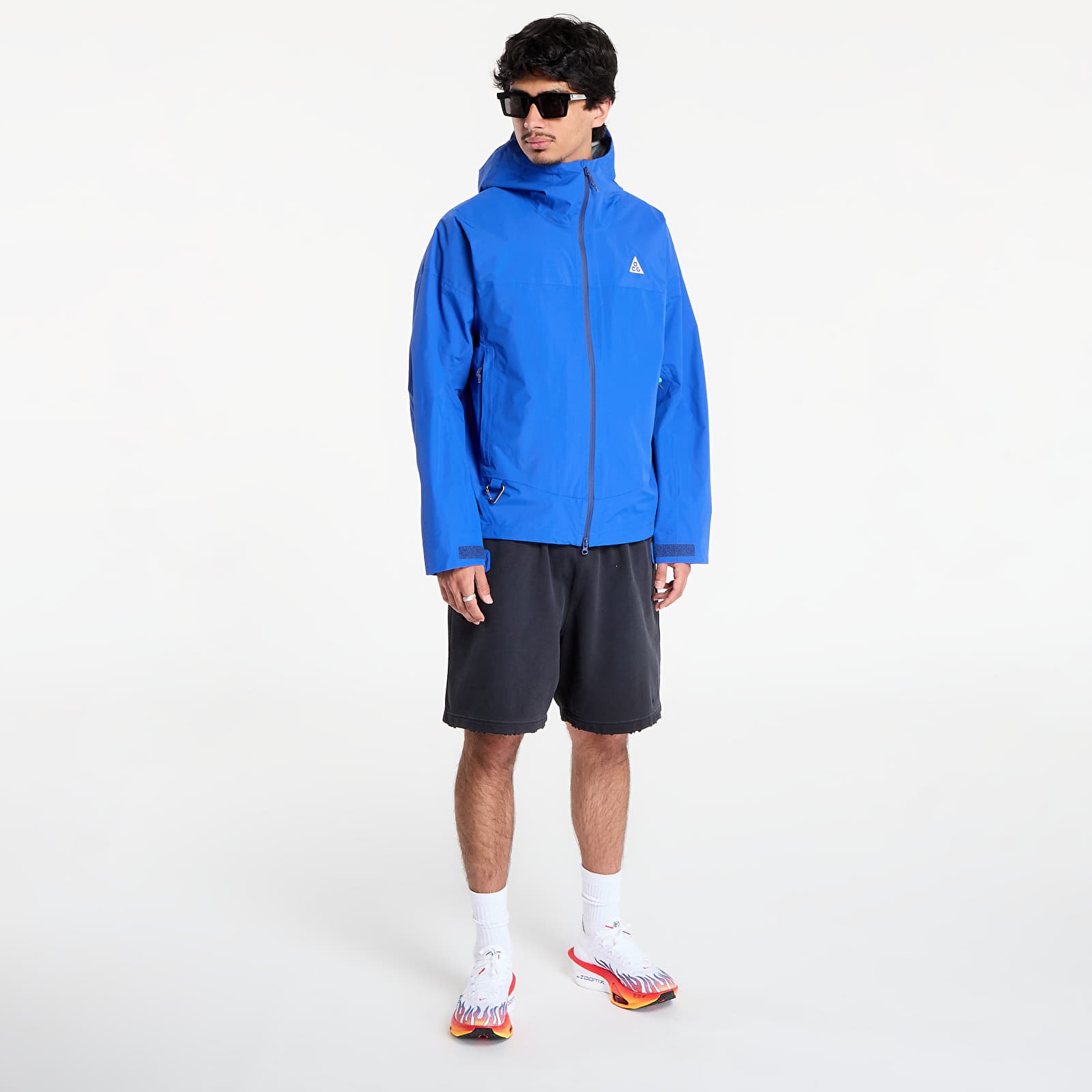 Jackets Nike ACG "Morpho" Men's Storm-FIT ADV Rain Jacket Game Royal/ Blue Void/ Summit White