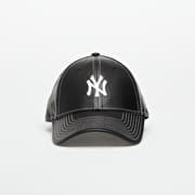 New Era New York Yankees 9FORTY Topstitch Cap Black/ White