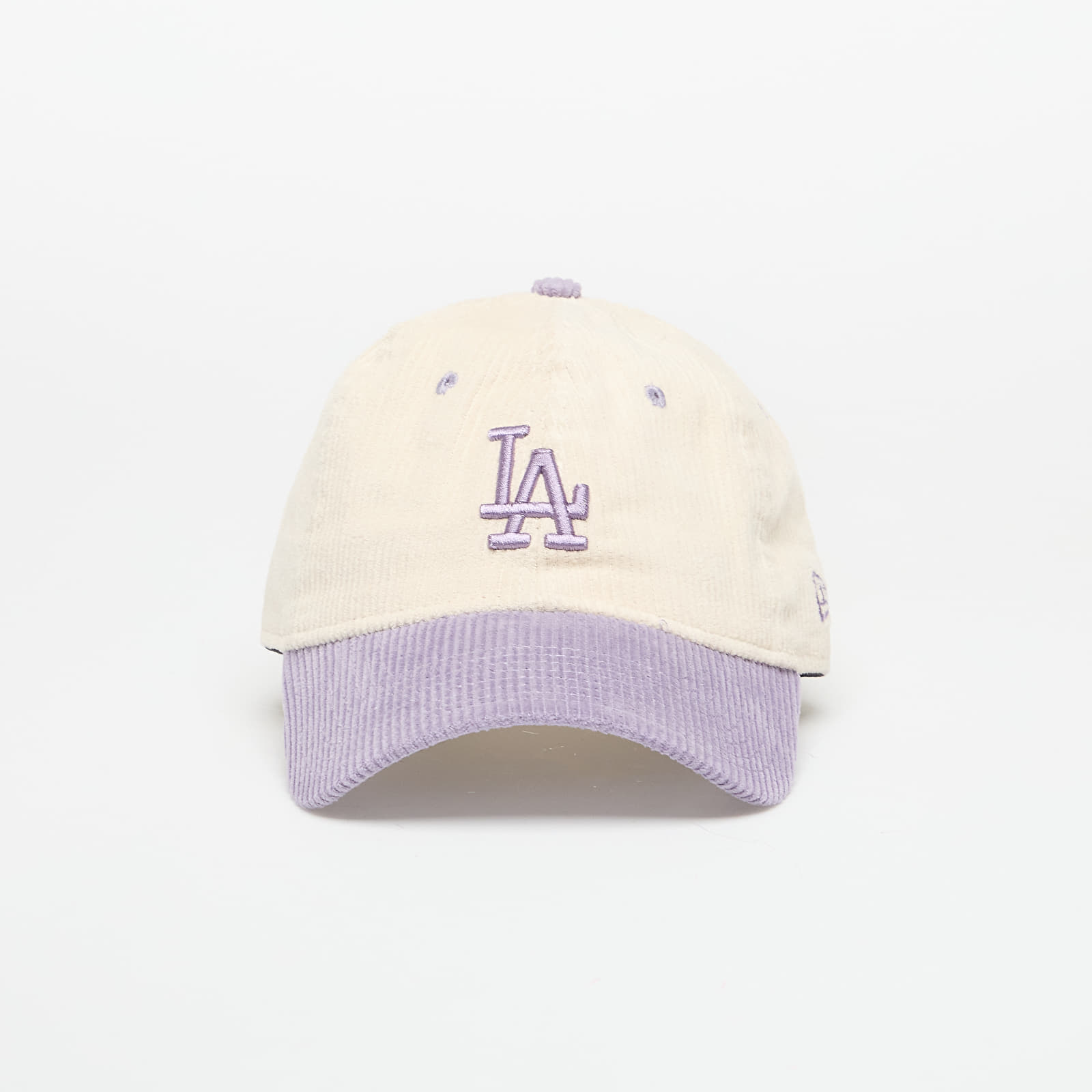 Men's caps New Era Los Angeles Dodgers 9TWENTY Block Cord Cap Light Cream/ Sla