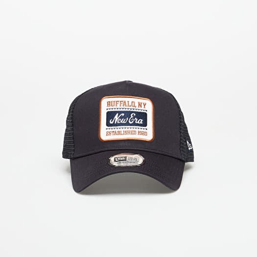 Cap New Era Buffalo NY 9FORTY Trucker Cap Navy/ Shadow Tech Blue Fanatic