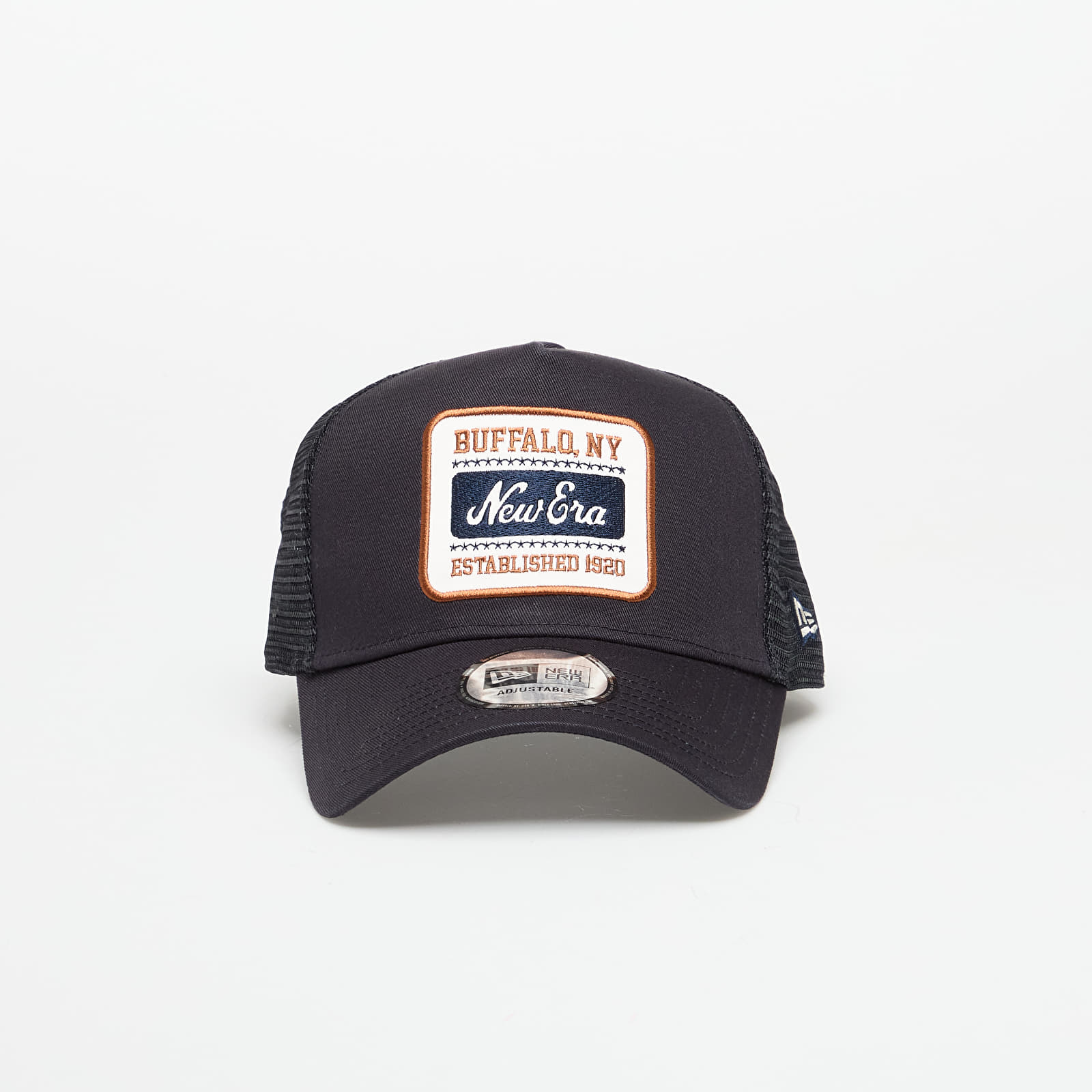 Men's caps New Era Buffalo NY 9FORTY Trucker Cap Navy/ Shadow Tech Blue Fanatic