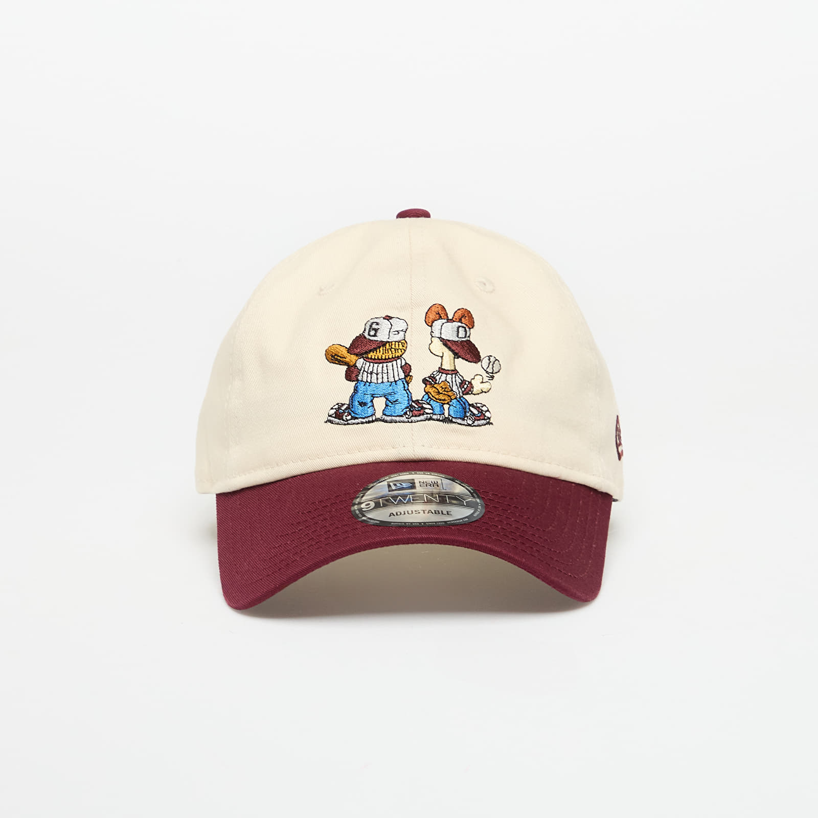 Men's caps New Era 9TWENTY Garfield Adjustable Cap Light Cream/ Fbg