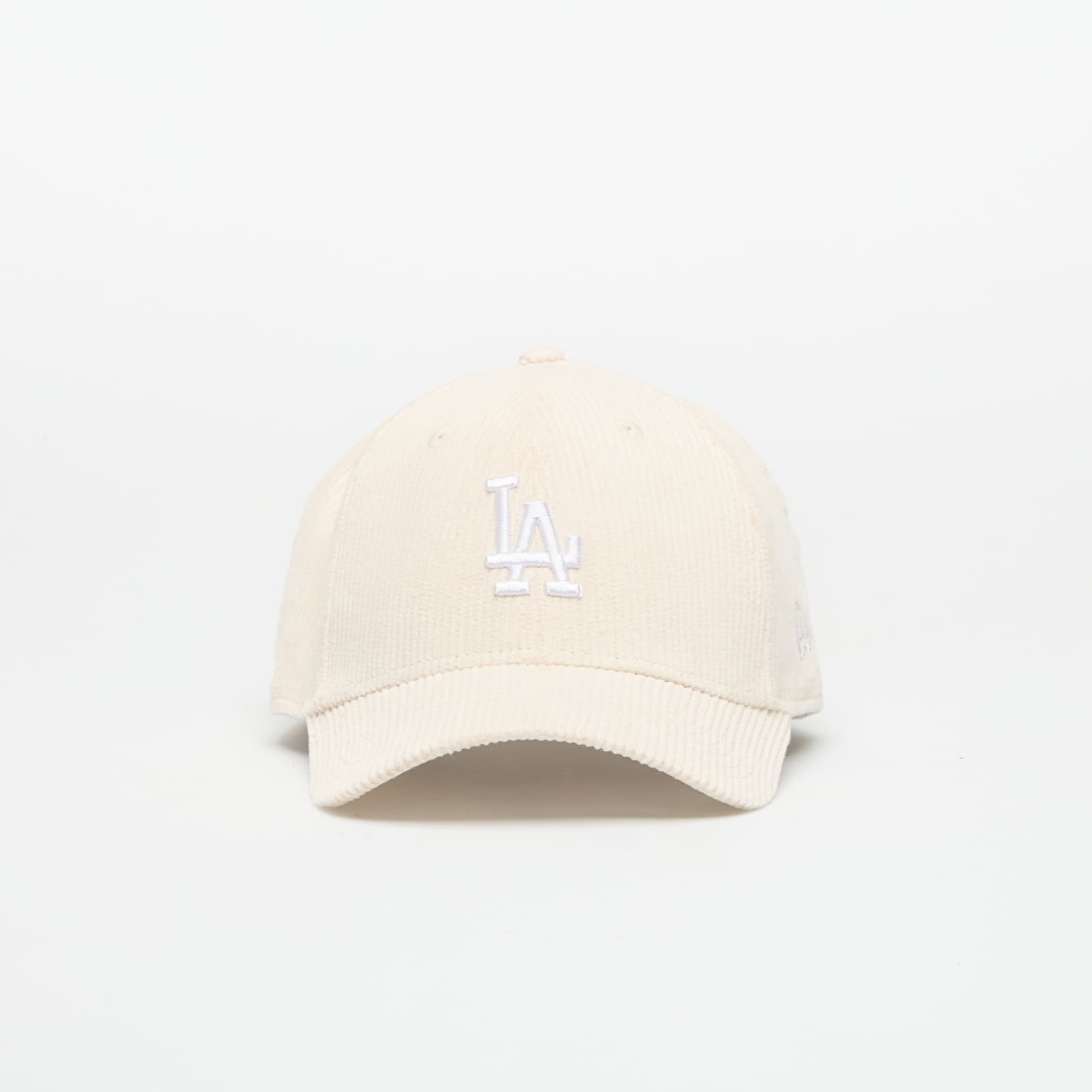 Men's caps New Era Los Angeles Dodgers 9FORTY Cord Cap Light Cream