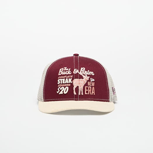 Cap New Era 9FIFTY Trucker Cord Cap Frosted Burgundy/ Stn