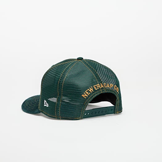 Men's caps New Era 9FIFTY Trucker Cord Cap Dark Green Footshop