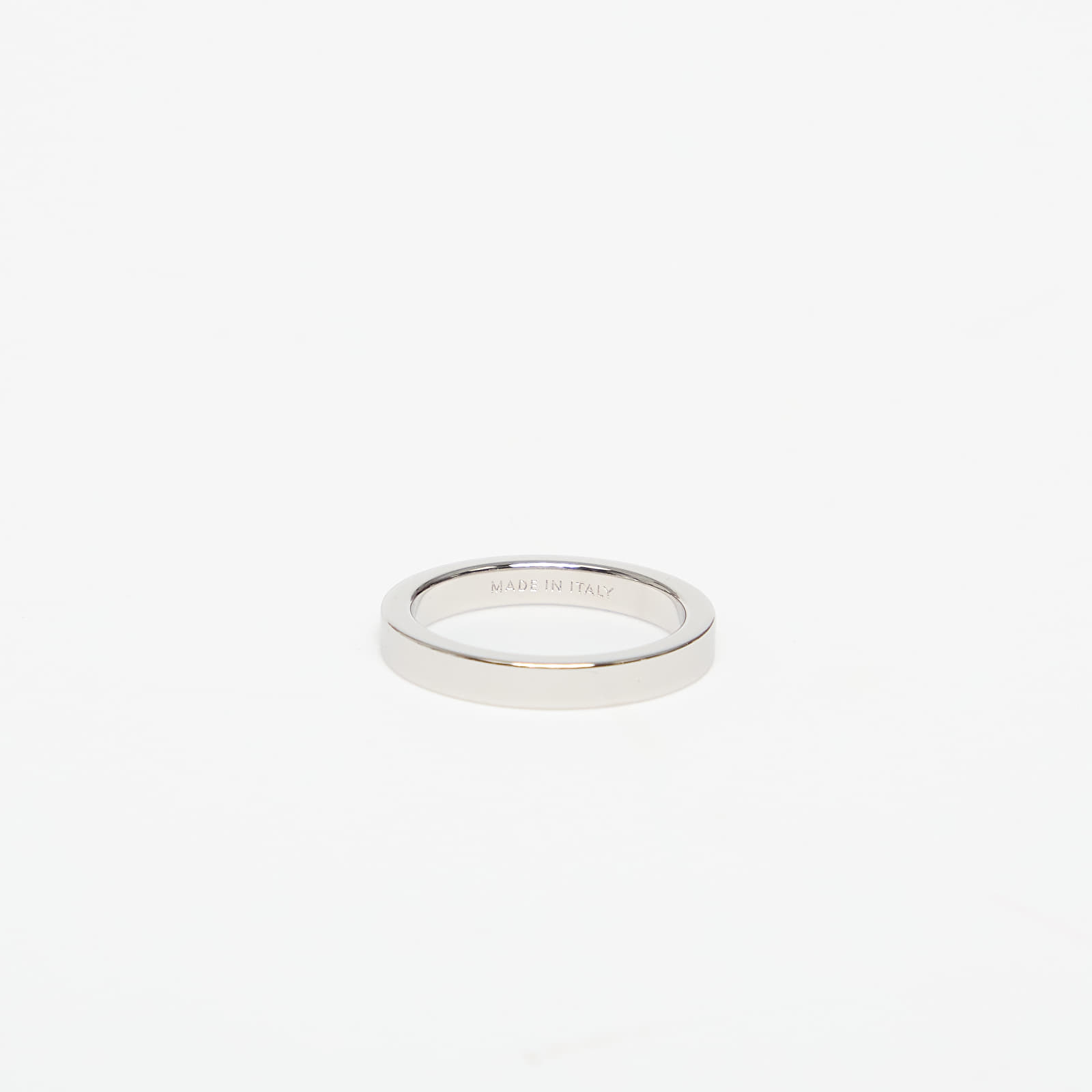 Gyűrűk MM6 Numeric Minimal Signature Ring Polished Palladio