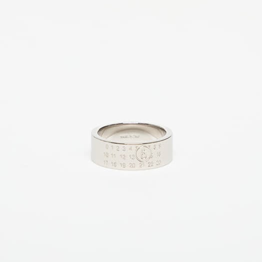 MM6 Numeric Minimal Signature Ring Polished Palladio