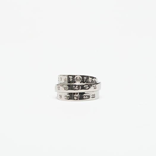 MM6 Earrings Palladio Burattato