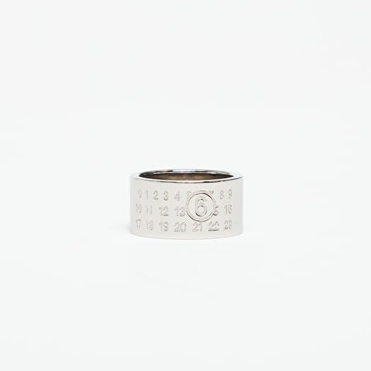 MM6 Maison Margiela Ring Polished Palladio