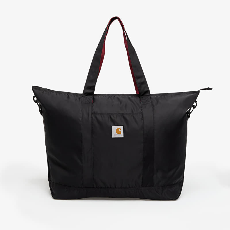 Bag Carhartt WIP Alumni Tote Bag Black/ Scarlet