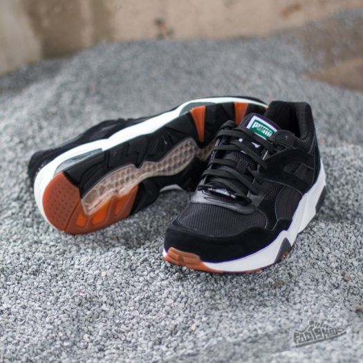 Puma trinomic top r698 uomo nere