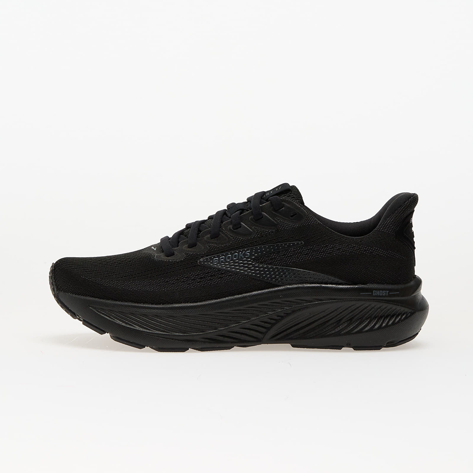 Women's shoes Brooks Ghost 17 W Black/ Black/ Ebony